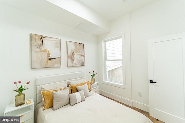 2517 Ontario Rd NW Unit Ph8, Washington, DC 20009 - bedroom featuring wood finished floors and baseboards