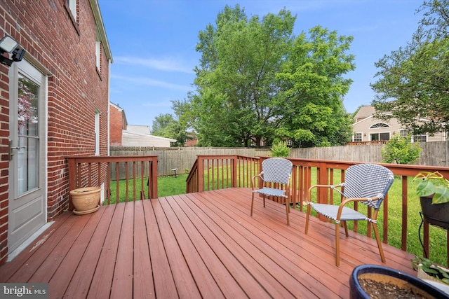 10004 Lorain Ave, Silver Spring, MD 20901 - view of wooden deck