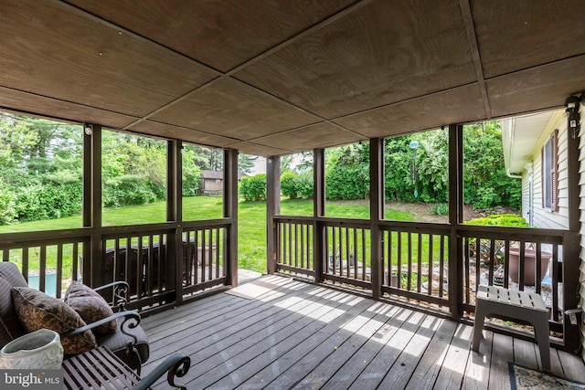 680 Geneva Dr, Westminster, MD 21157 - deck featuring a lawn