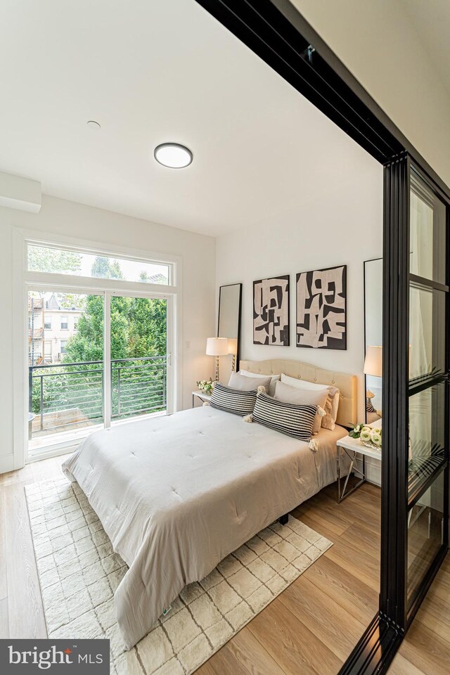 2517 Ontario Rd NW Unit 6, Washington, DC 20009 - bedroom with light wood-type flooring