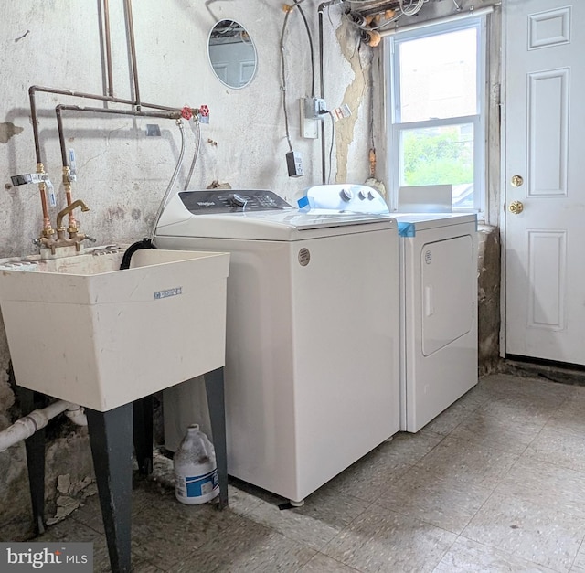 3407 Verner St, Drexel Hill, PA 19026 - laundry room with independent washer and dryer