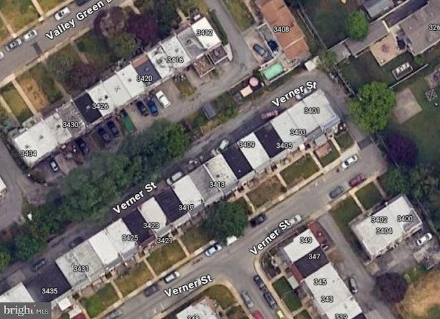 3407 Verner St, Drexel Hill, PA 19026 - aerial overview of property's location