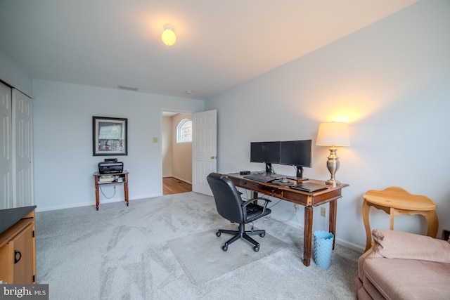 854 Hinchley Run, West Chester, PA 19382 - carpeted office featuring baseboards