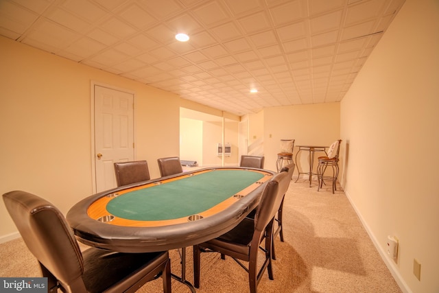 854 Hinchley Run, West Chester, PA 19382 - recreation room featuring light carpet and recessed lighting