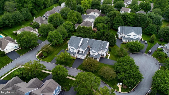 854 Hinchley Run, West Chester, PA 19382 - aerial view of property's location with nearby suburban area