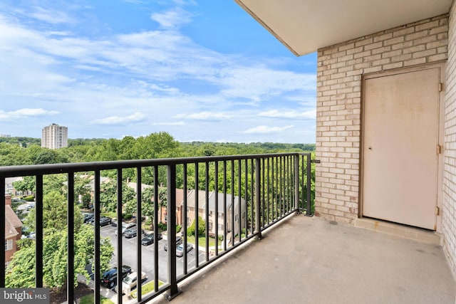 12001 Old Columbia Pike Unit 709, Silver Spring, MD 20904 - view of balcony