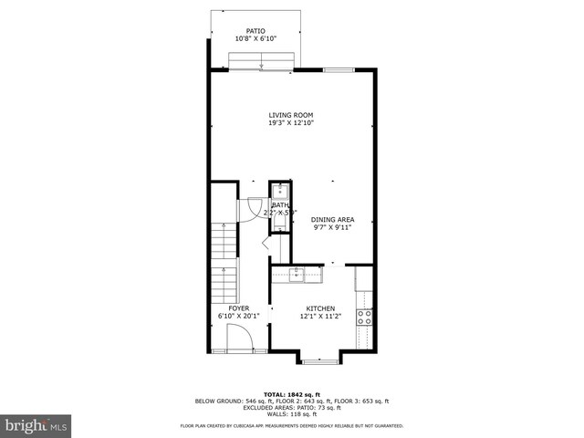 2825 Cambridge Dr, Woodbridge, VA 22192 - view of home floor plan