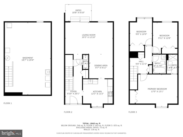 2825 Cambridge Dr, Woodbridge, VA 22192 - view of room layout