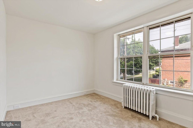 464 Fairfield Rd, Plymouth Meeting, PA 19462 - spare room featuring radiator and carpet flooring
