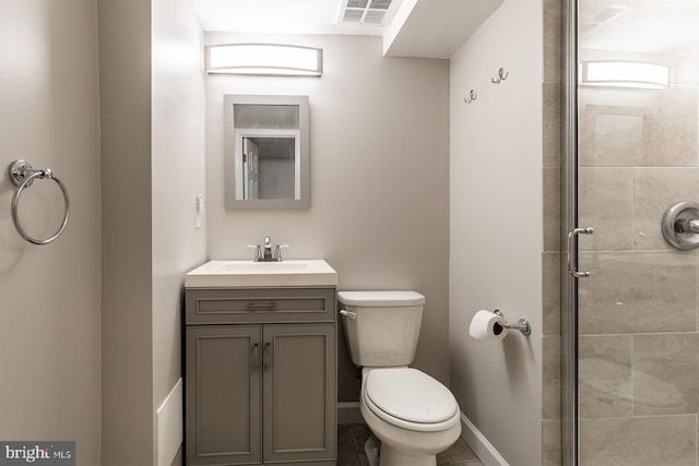 27 Cascade Rd, Arnold, MD 21012 - bathroom with a stall shower and vanity