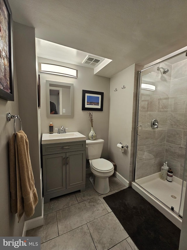 27 Cascade Rd, Arnold, MD 21012 - full bath with a shower stall, tile patterned flooring, and vanity