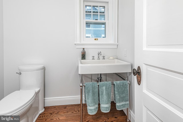 3 Evelyn Pl, Princeton, NJ 08540 - bathroom with toilet and wood finished floors