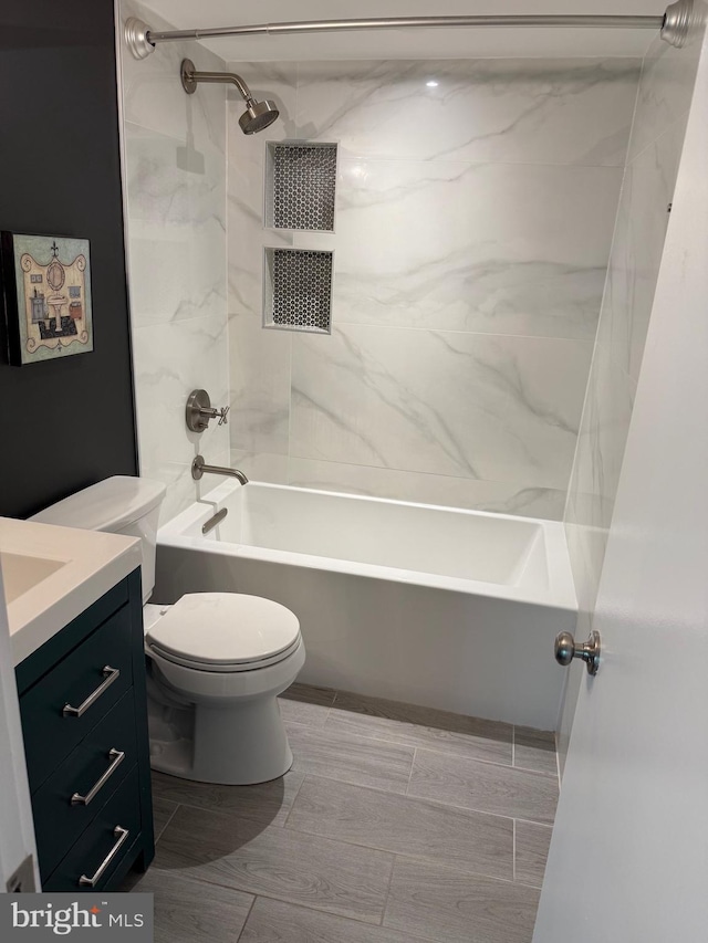5147 Dudley Ln Unit 44, Bethesda, MD 20814 - full bath with vanity and shower / washtub combination