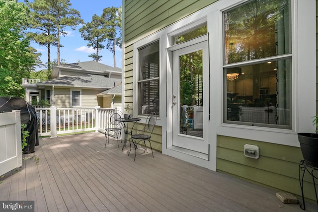 11742 Maid At Arms Ln, Berlin, MD 21811 - view of deck