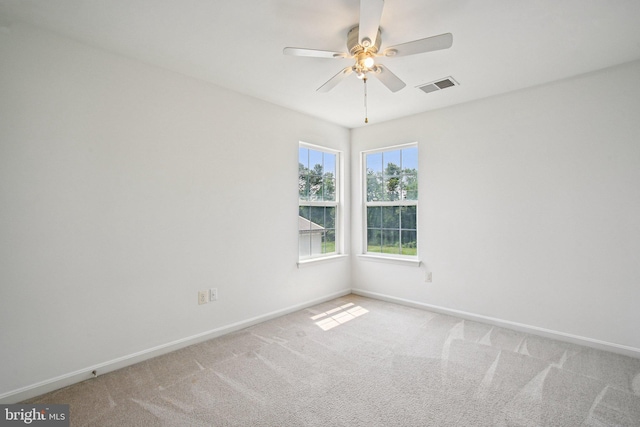 1624 Osprey Cir, Cambridge, MD 21613 - carpeted spare room with ceiling fan and baseboards