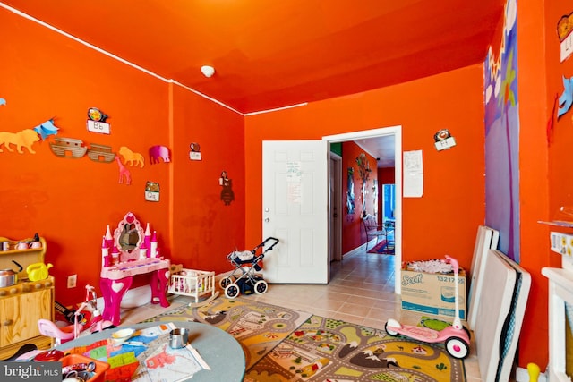 7221 W Passyunk Ave, Philadelphia, PA 19142 - game room featuring tile patterned floors