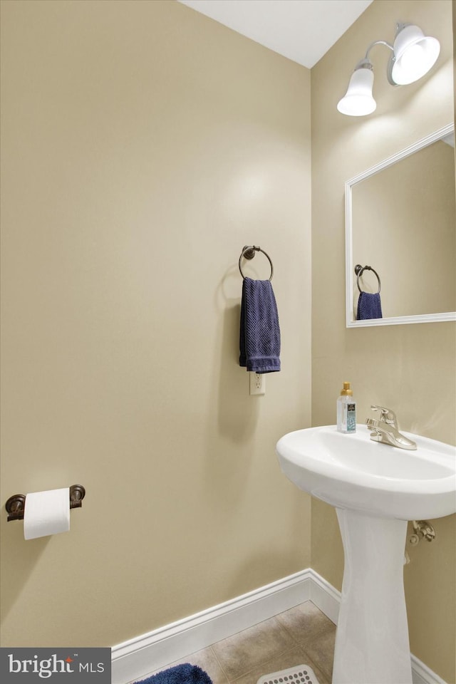 305 Old Stone Way, York, PA 17406 - bathroom featuring baseboards and tile patterned flooring
