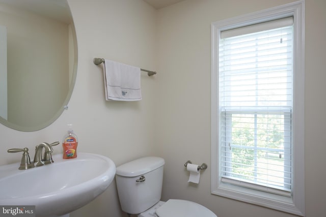 400 Blue Flax Pl, Gaithersburg, MD 20878 - half bathroom with a sink and toilet