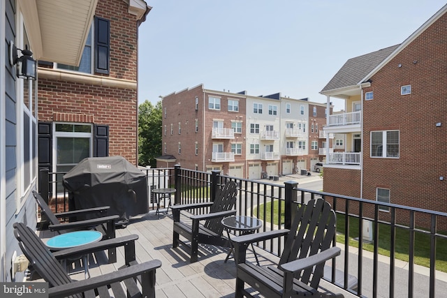 400 Blue Flax Pl, Gaithersburg, MD 20878 - balcony featuring a grill