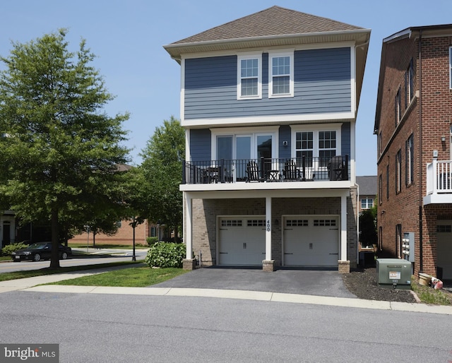 400 Blue Flax Pl, Gaithersburg, MD 20878 - view of front of property featuring driveway and an attached garage