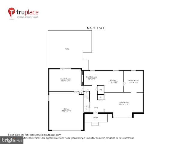 8600 Fox Run, Potomac, MD 20854 - view of property floor plan