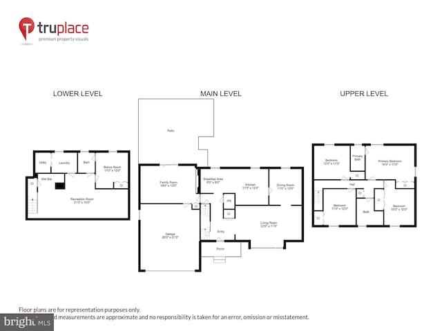 8600 Fox Run, Potomac, MD 20854 - view of floor plan / room layout