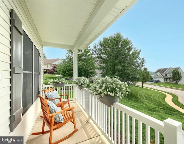 105 Fading Way, York, PA 17406 - view of covered porch