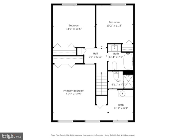 9664 Masterworks Dr, Vienna, VA 22181 - view of room layout