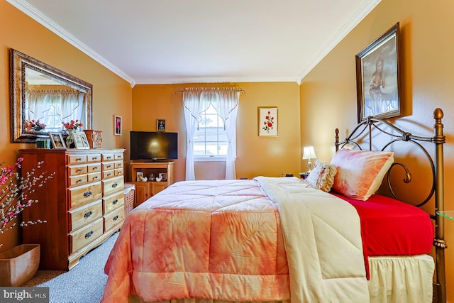 1027 Fredrick Blvd, Reading, PA 19605 - carpeted bedroom with ornamental molding