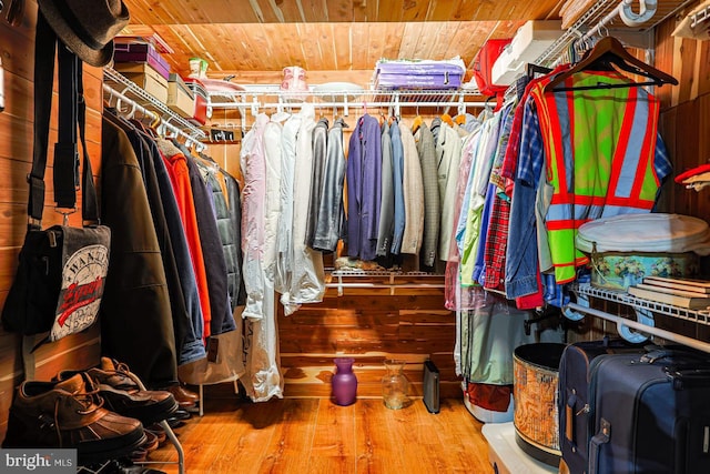 1027 Fredrick Blvd, Reading, PA 19605 - walk in closet with wood finished floors