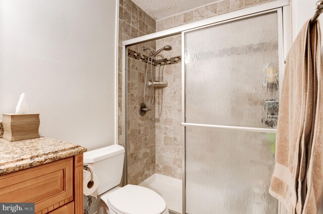 1511 Lincoln Way Unit 201B, Mclean, VA 22102 - full bathroom with toilet, a stall shower, and vanity
