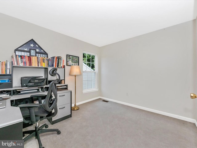 7732 Rotherham Dr, Hanover, MD 21076 - carpeted office space featuring baseboards