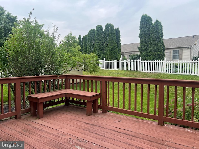 28 Willow Way Dr, Enola, PA 17025 - view of wooden deck