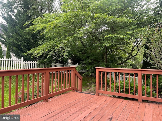28 Willow Way Dr, Enola, PA 17025 - view of wooden deck