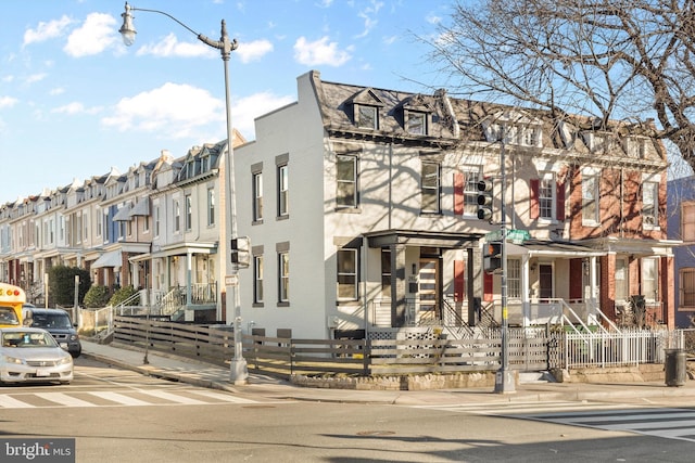 2923 Sherman Ave NW, Washington, DC 20001 - view of building exterior featuring a residential view and a fenced front yard