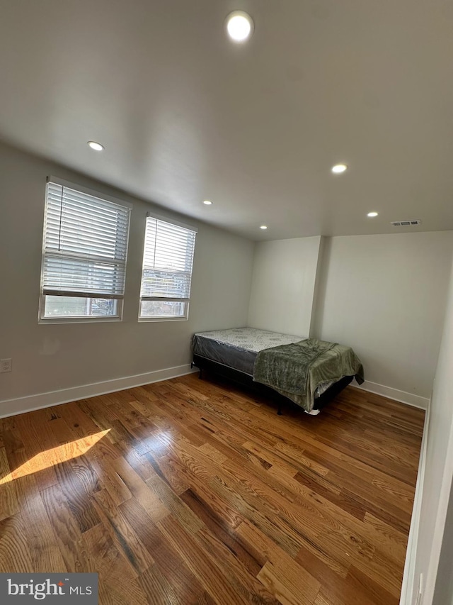 528 E Cheltenham Ave, Philadelphia, PA 19120 - bedroom with baseboards, recessed lighting, and wood finished floors