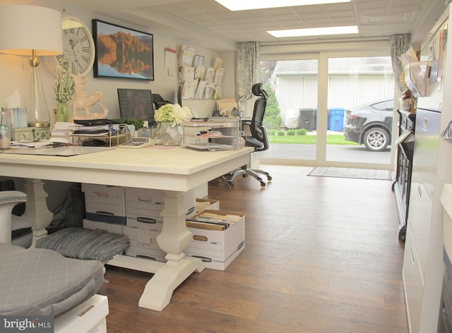126 Devon Rd, Cinnaminson, NJ 08077 - home office with wood-type flooring