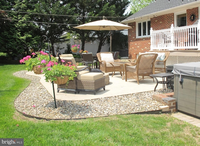 126 Devon Rd, Cinnaminson, NJ 08077 - view of patio / terrace with outdoor dining space