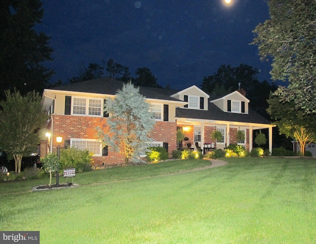 126 Devon Rd, Cinnaminson, NJ 08077 - tri-level home featuring brick siding and a yard