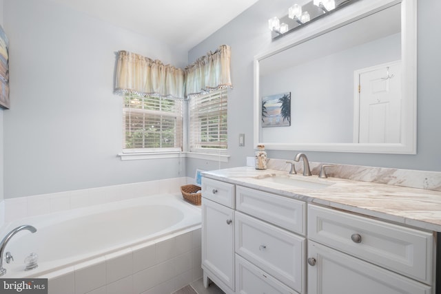 1 Brady Cir, Middletown, DE 19709 - full bathroom with vanity and a bath