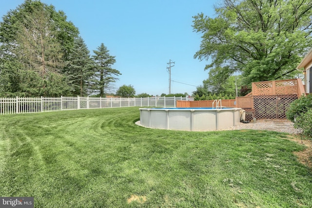 486 Highland Rd, Red Lion, PA 17356 - view of yard with a wooden deck