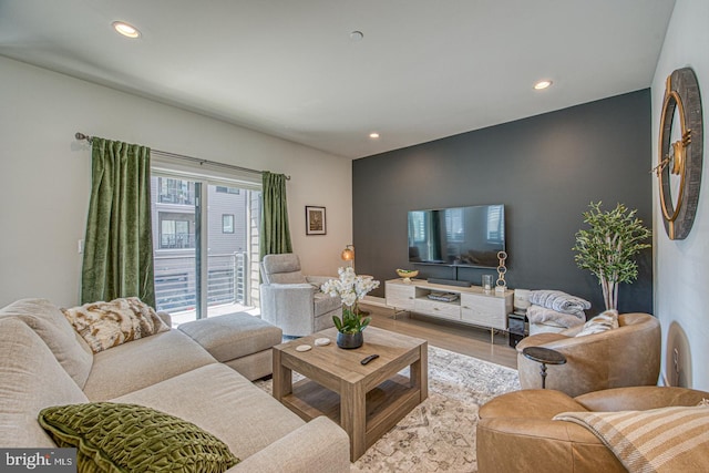 1001 Lakeview Ct Unit 1001, King Of Prussia, PA 19406 - living room with recessed lighting and wood finished floors