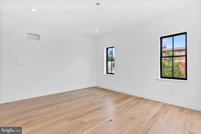 2301 Naudain St, Philadelphia, PA 19146 - spare room with light wood-style flooring and baseboards