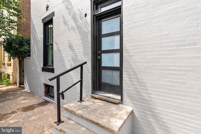 2301 Naudain St, Philadelphia, PA 19146 - view of exterior entry with brick siding