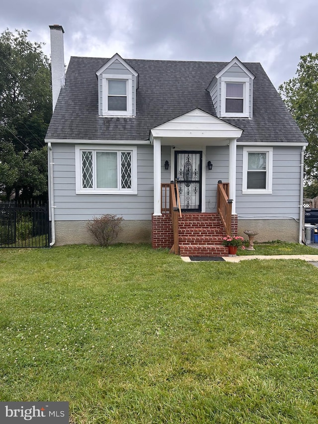 3415 Putty Hill Ave, Baltimore, MD 21234 - new england style home with a chimney and roof with shingles