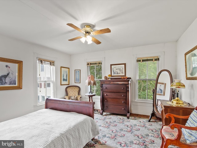 140 Delaware Ave, Laurel, DE 19956 - bedroom with a ceiling fan