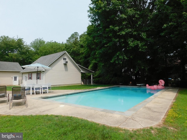 215 Cedar Beach Dr, Prince Frederick, MD 20678 - swimming pool with a patio