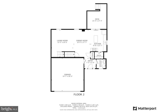 9307 Cedar Forest Dr, Fredericksburg, VA 22408 - view of home floor plan
