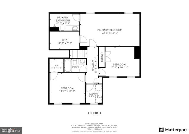 9307 Cedar Forest Dr, Fredericksburg, VA 22408 - view of property floor plan