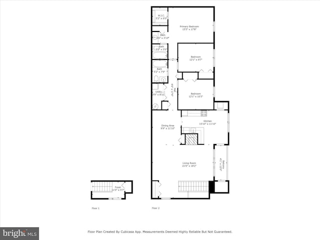 4514 Running Deer Way Unit 390A, Bowie, MD 20720 - view of home floor plan